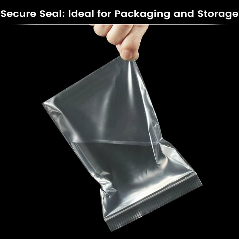 Bonison 4x6 Inch Clear Reclosable Bags 200 Pack, 2 Mil Small Zip Bags for Jewelry, Pills, Crafts, Small Business Packaging, Resealable Plastic Baggies for Beads, Screws, Samples & Daily Storage - Image 5