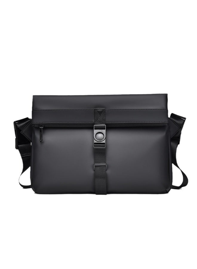 Men's Large Capacity Crossbody Bag, Boys' Nylon Material Messenger Bag Shoulder Bag Sling Bag, Daily Commuting Phone Bag Side Bag Carry Bag Gents Bag Phone Bag Small Bag for Teenagers/College Students - Image 1
