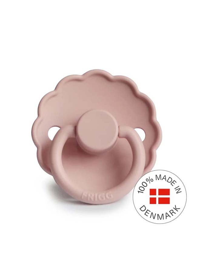 FRIGG لهاية FRIGG Daisy السيليكونية للأطفال 0-6 أشهر 2-Pack بلش/قطن حلو - الحجم 1 - Image 4