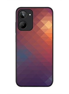 Rugged Black edge case for Realme 10 4G Slim fit Soft Case Flexible Rubber Edges Anti Drop TPU Gel Thin Cover -  Copper Prism