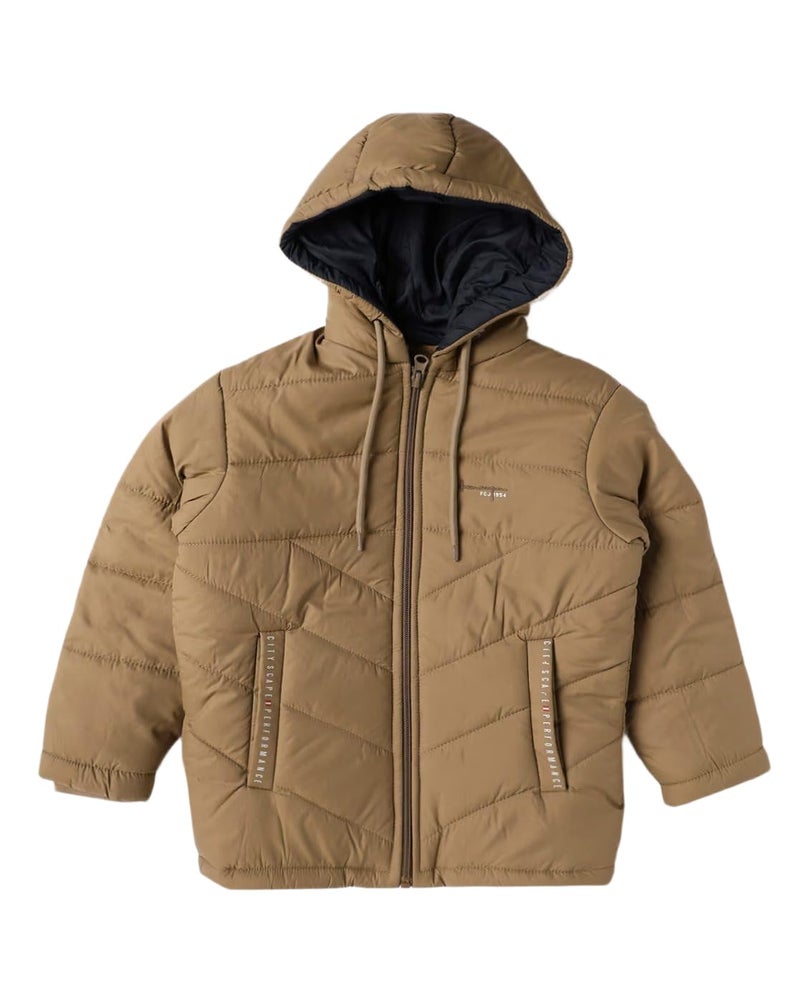 Fort Collins Boys Jacket, 140452FC, Camel, 28 (7-8Y) - Image 5