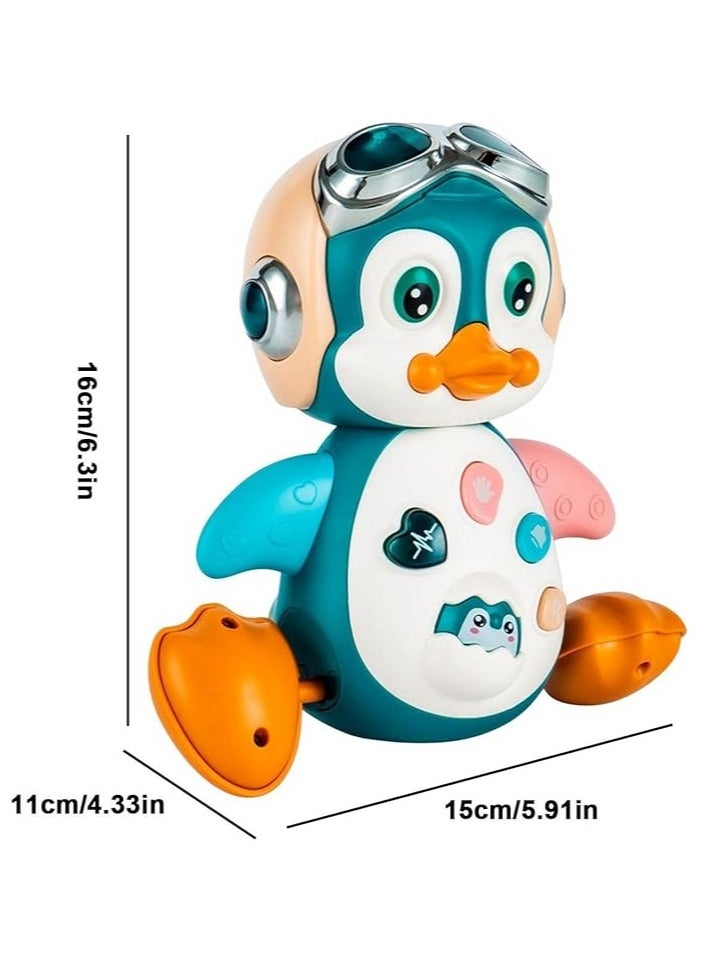 Whynot - Penguin Crawling Toy with Lights & Sounds by Summerlax | Interactive Early Learning Toy for Toddlers 🐧✨ - Image 1