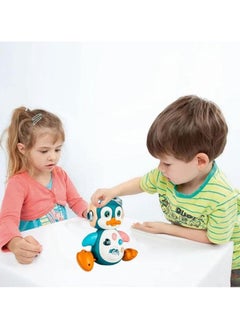 Penguin Crawling Toy with Lights & Sounds by Summerlax | Interactive Early Learning Toy for Toddlers 🐧✨