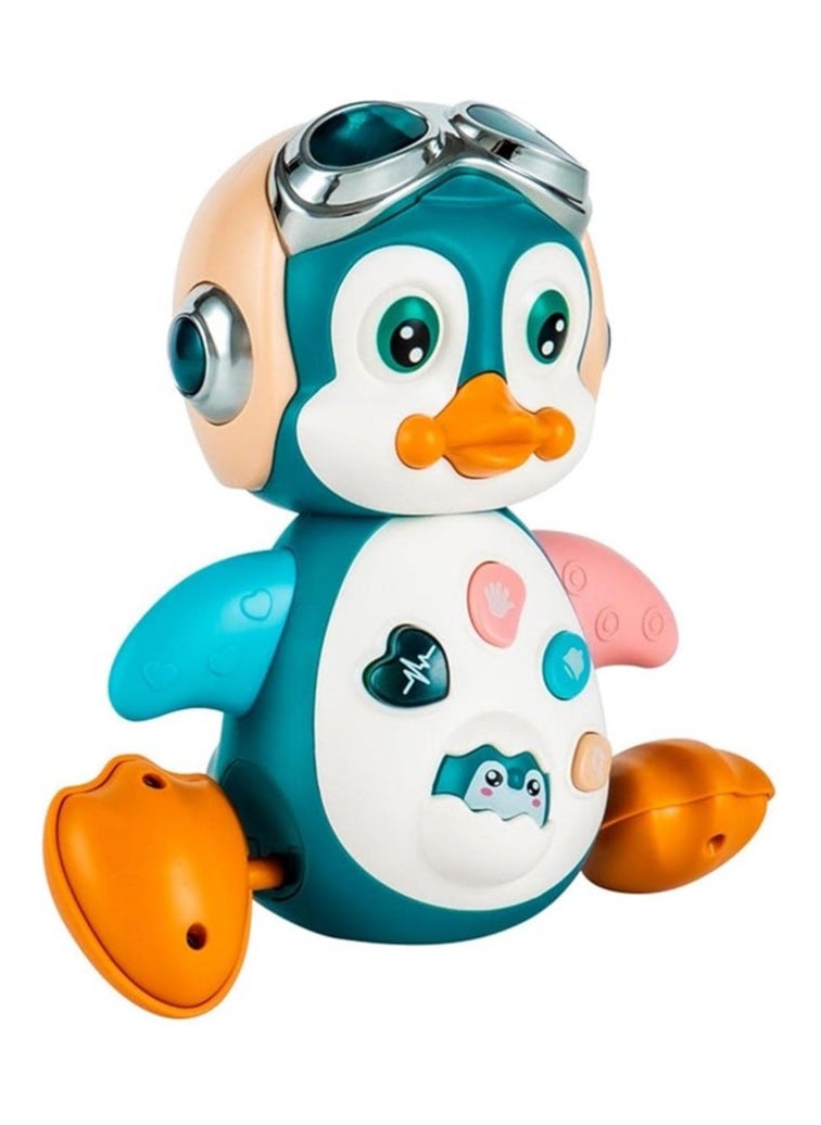 Whynot - Penguin Crawling Toy with Lights & Sounds by Summerlax | Interactive Early Learning Toy for Toddlers 🐧✨ - Image 1