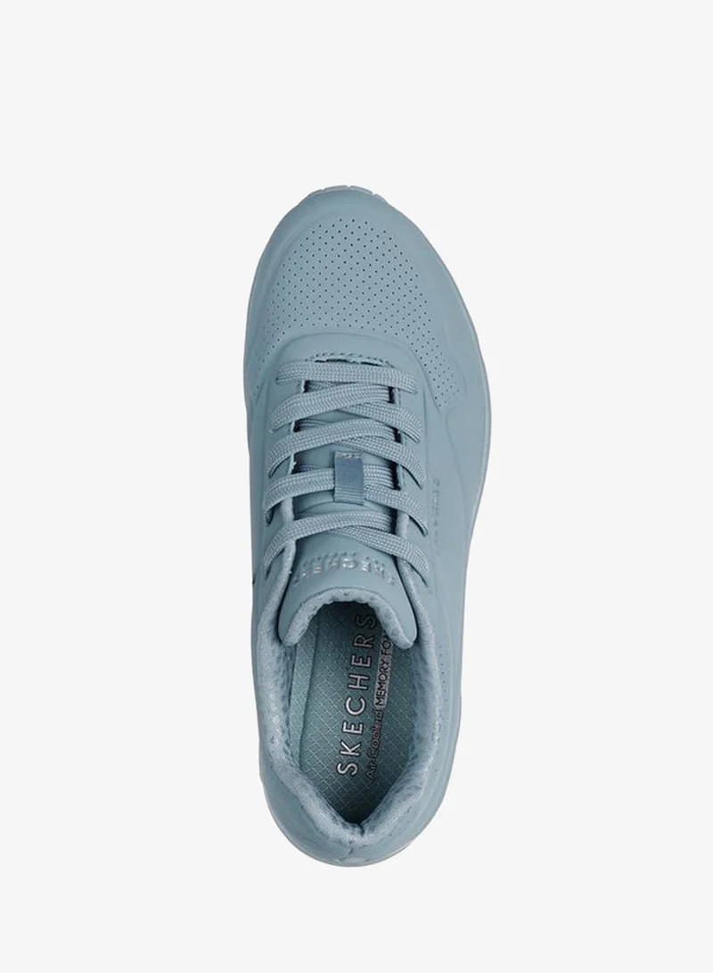 SKECHERS Women Uno Lace-Up Ankle Sneakers