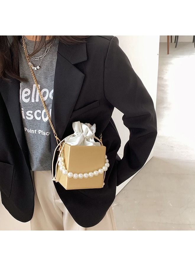 Street Fashion PU Box Bag - Available in 5 Colors, Small in Size and Made of Durable Material  - Image 2