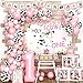 Fiesec Holy Cow Im One Birthday Decorations 1st Birthday Decorations Girl Cow First Birthday Party Supplies Girl Cow Print One Year Old Birthday Decorations First Birthday Girl Decorations - Image 4