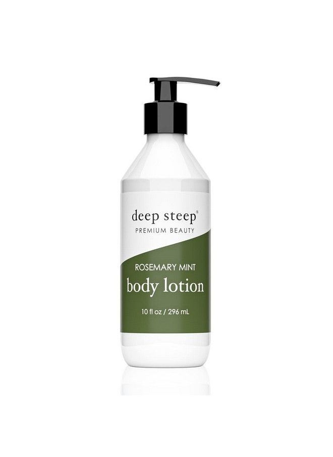 Deep Steep - Rosemary Mint Body Lotion 10 Fz - Image 1