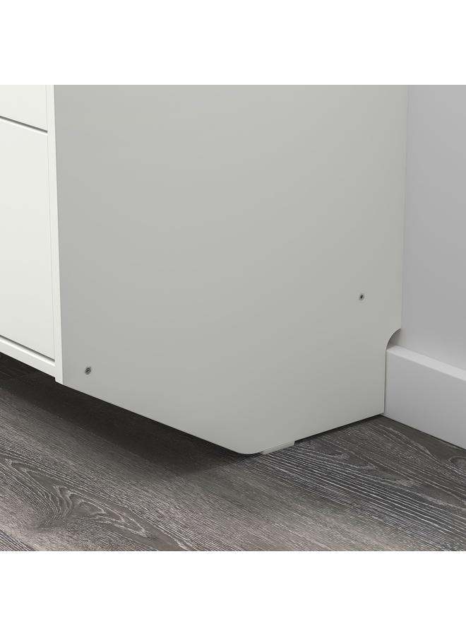 erorex Chest Of 3 Drawers, White/Wall Mounted, 69X78 Cm - Image 4