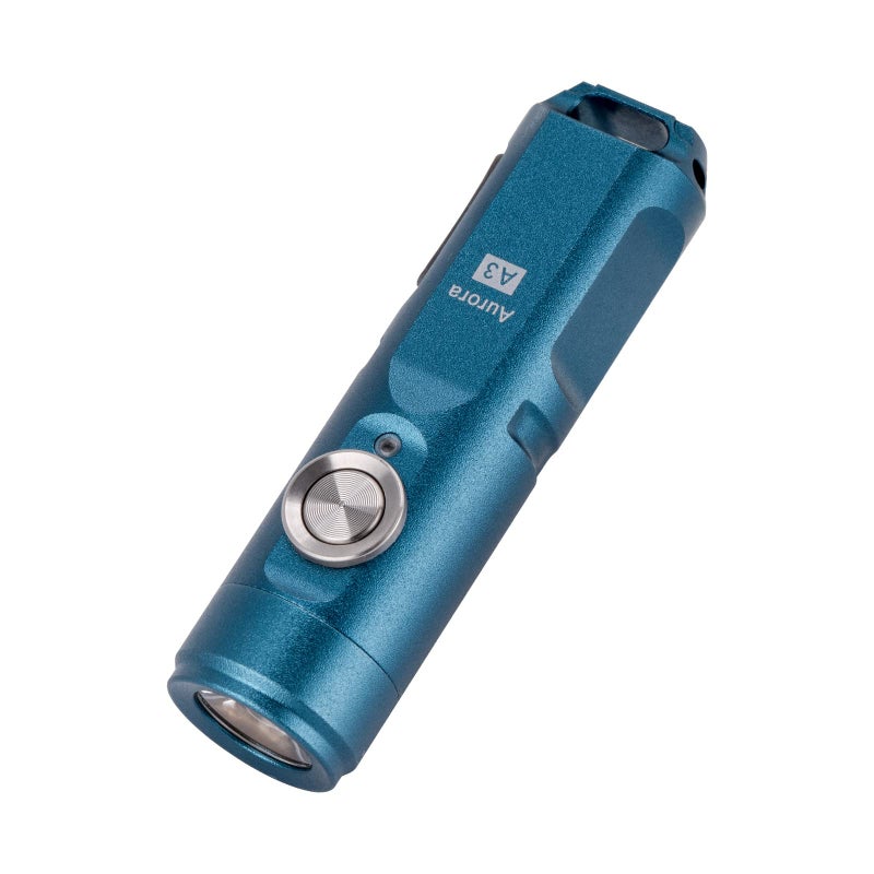RovyVon A3 Gen 4 Mini Keychain Flashlight Super Bright 650 Lumens USB C Rechargeable EDC Flashlight WaterResistant Compact and Portable for Everyday Carry Camping Hiking Emergency Blue - Image 2
