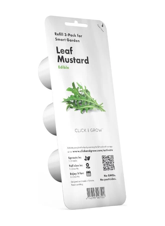 Click & Grow Click & Grow Plant Pods Leaf Mustard