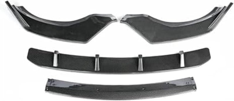 QASULER Carbon Fiber Look Front Bumper Splitter for BMW X3 X4 - Image 1