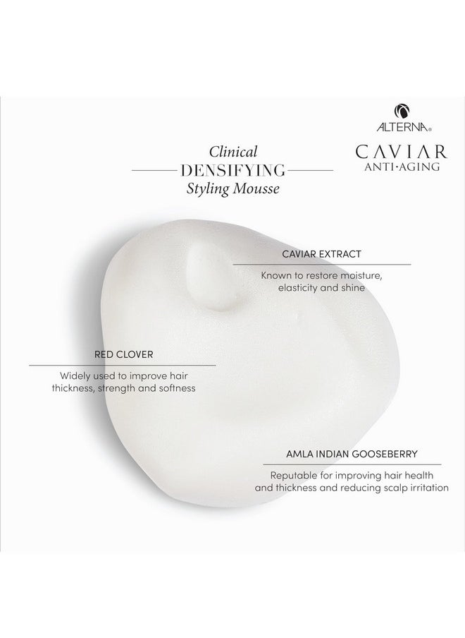 Caviar Anti-Aging Clinical Densifying Styling Mousse, | Thickens & Provides Hold For Thinning Hair | Sulfate Free , 5.1 Oz (Pack Of 1) - pzsku/Z9CE7C69A0BE7DB79BFBCZ/45/_/1733730083/562af218-0395-4f85-b7d9-7048e78d79b4