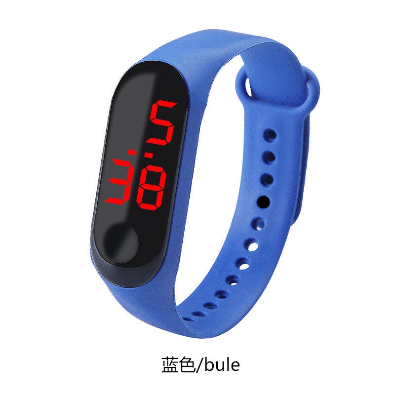 M3 LED Bracelet Watch Kids Sporty Gift Sapphire Blue