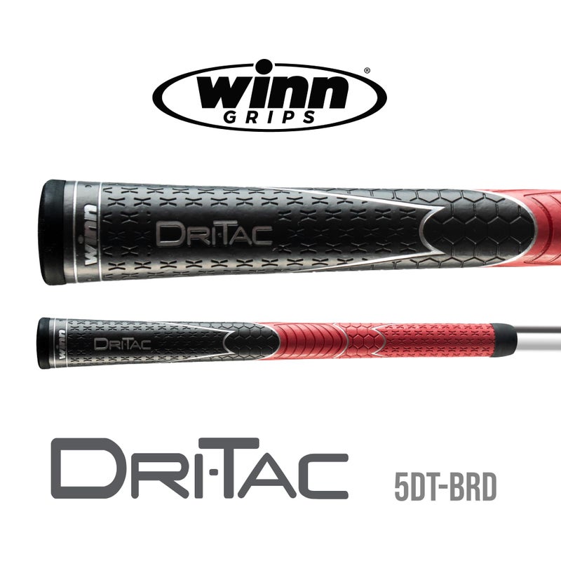 WINN DRI-TAC STANDARD Golf Grip, Non-Slip & Cushioned Comfort, Moisture-Wicking & Shock Absorption, AVS Tech, Hand Alignment & Lighter Grip Pressure, Tacky in All Weather, High-Performance Polymer - Image 2