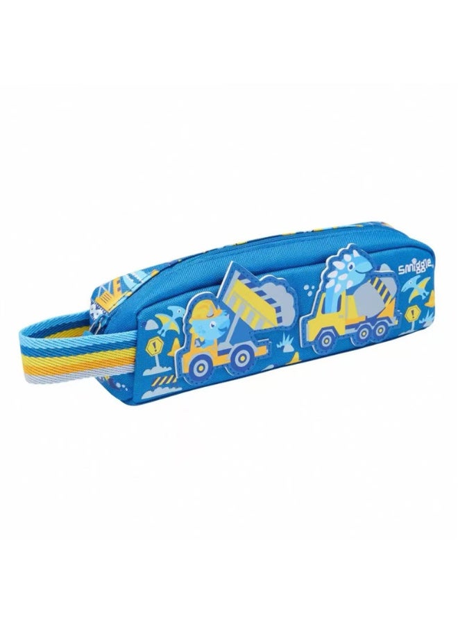 Smiggle Dinosaur Construction Vehicle Series Children's Pencil Case