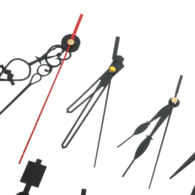 15 Sets Clock Hands Replacement Kit DIY Wall Clock Movement Parts for Easy Installation - Image 5