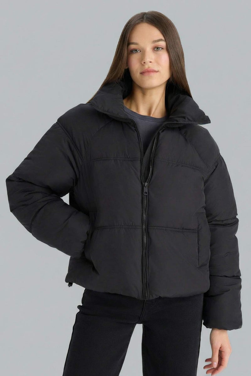 DeFacto Waterproof Regular Fit Puffer Jacket - Image 1