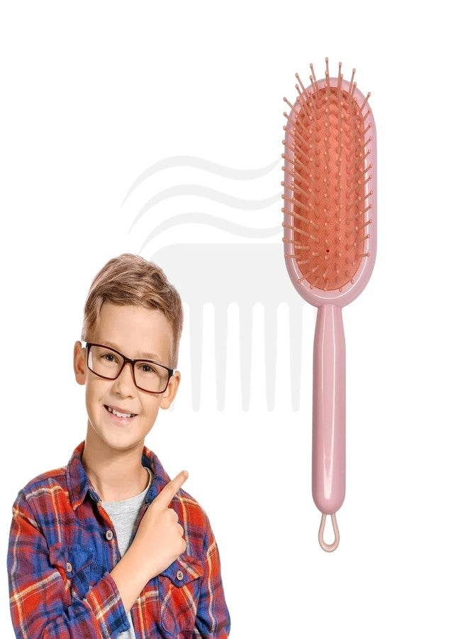 COMBELLE Detangling Hair Brush for Kids & Adults | Scalp Massaging, Pain-Free Smooth Brushing, Wet & Dry Use | Best Hair Brush for Long, Curly, and Frizzy Hair | Gentle & Lightweight Hair Comb for Tangles - Image 5