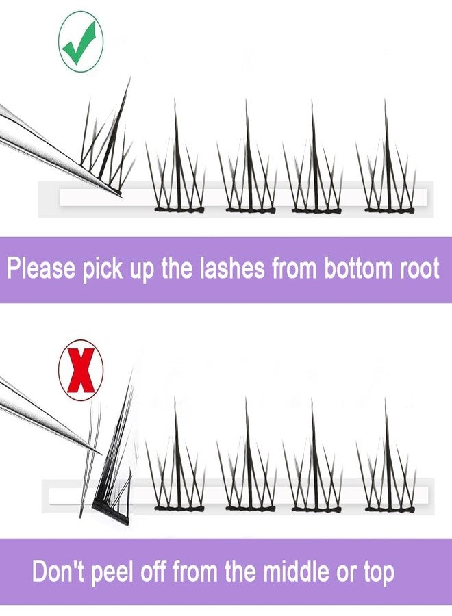 maycreate مجموعة تمديد الرموش الصناعية MAYCREATE® بتجعيد طبيعي، 11 مم، رموش صناعية مقسمة لتمديد الرموش للاستخدام اليومي أو الحفلات - Image 5