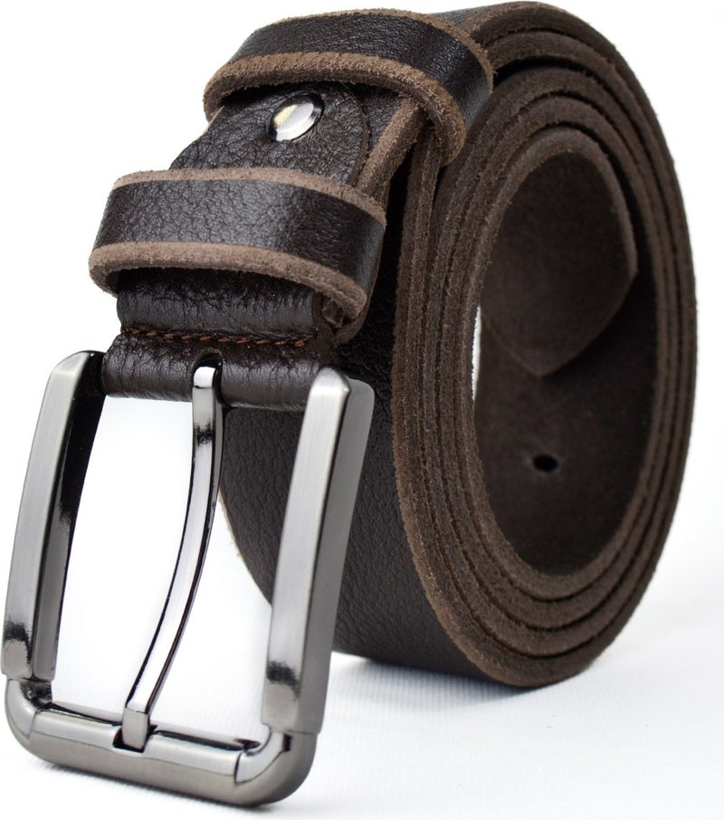 Gayış Gayish Special Boxed | Premium %1oo Leather | Men's Jeans-Fabric Trouser Belt | Soft Leather Belt  - Image 1