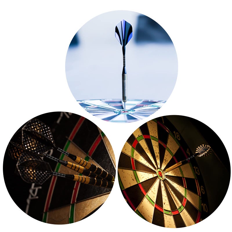 Skylety 30 Pcs Dart Shafts for Steel Tip Medium 2BA Thread Aluminium Alloy Dart Stems 50 mm 53 mm with Rubber Rings Replacement Harrows Dart Accessories and Flights(Classic Style,Multi Colors) - Image 3