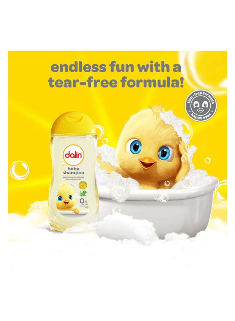 Dalin 5 pieces Gift Set - Baby Shampoo and Body Wash, Baby Oil Baby Liquid Powder 
 Nappy Cream - Image 3