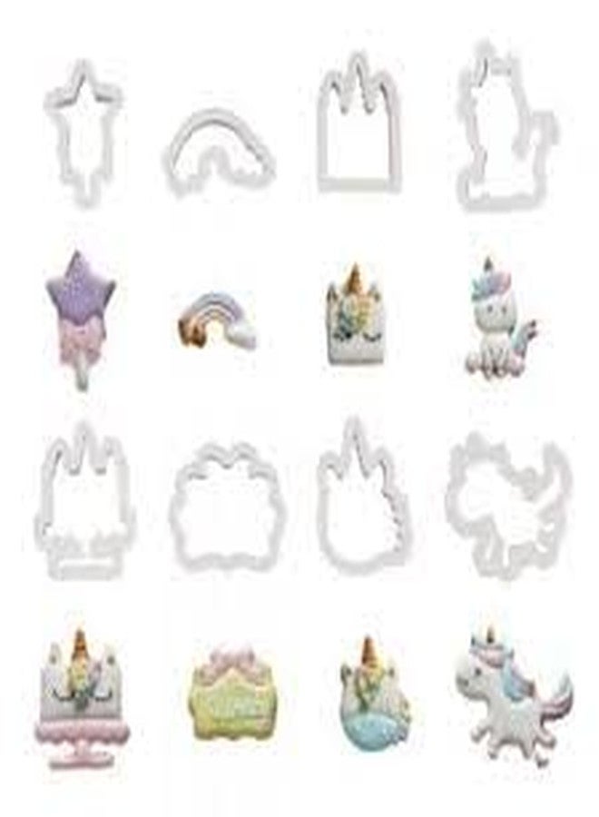 BAKERS 4U 8Pcs Unicorn Multi Cake Cutter - Image 5