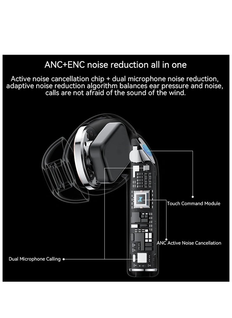 Yesido - Yesido TWS24 ANC+ENC Dual Noise Reduction Smart TWS Wireless Bluetooth Earphone - Image 1
