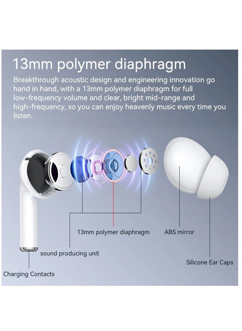 Yesido - Yesido TWS24 ANC+ENC Dual Noise Reduction Smart TWS Wireless Bluetooth Earphone - Image 1