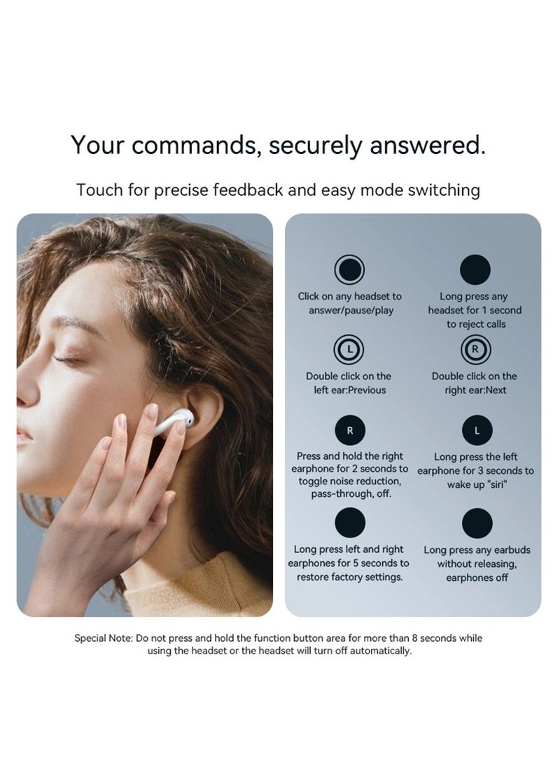 Yesido - Yesido TWS24 ANC+ENC Dual Noise Reduction Smart TWS Wireless Bluetooth Earphone - Image 1