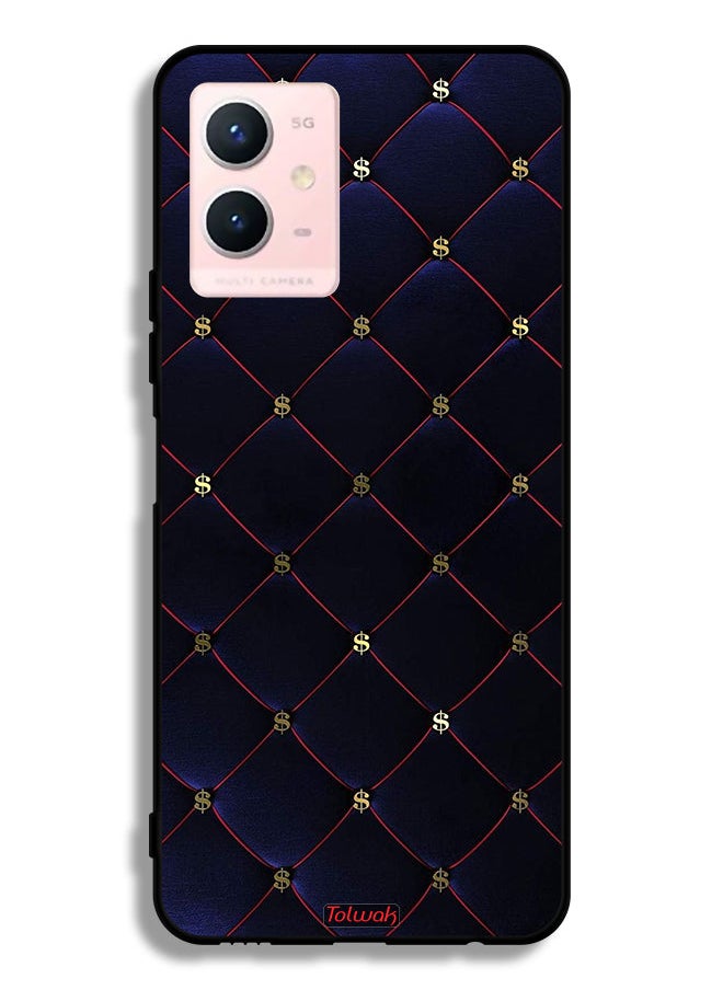 Tolwak - Vivo Y33s 5G Protective Case Cover Dollar Stapers - Image 1