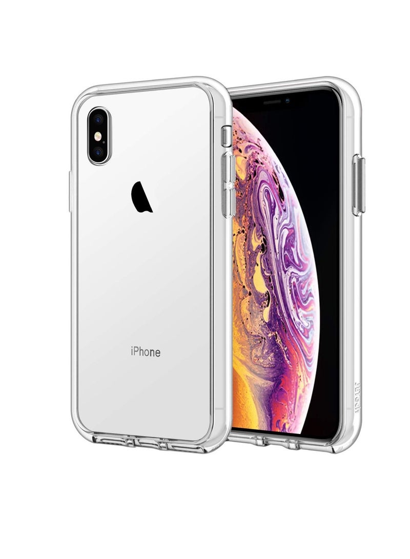 DIGI CORE Silicone Protective Clear TPU Case Cover For Apple iPhone X/XS 5.85 Inch