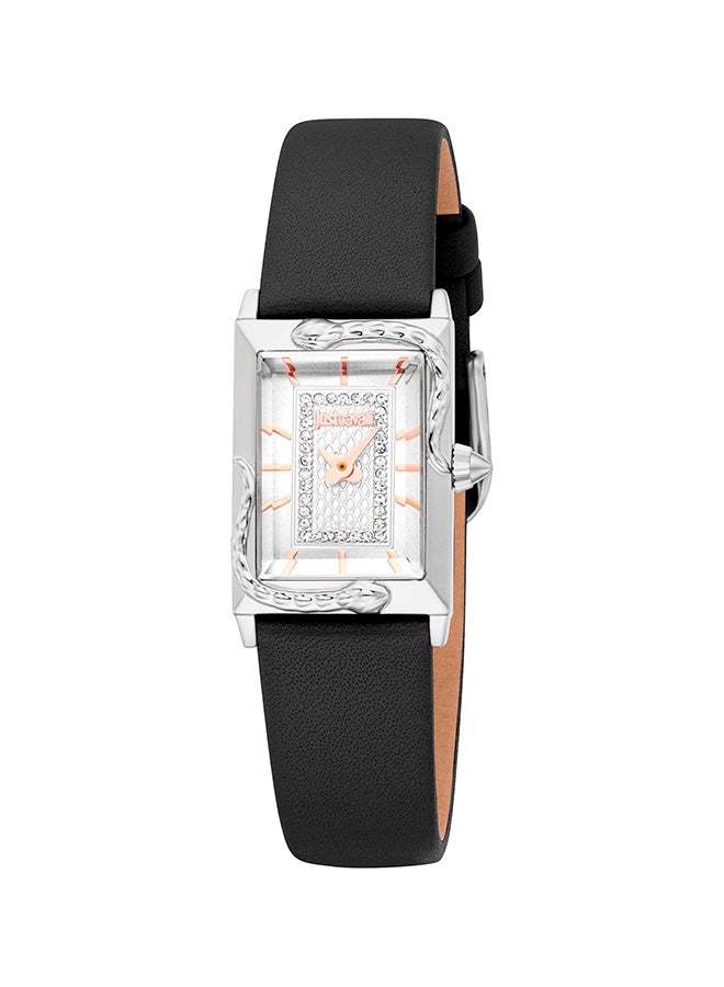 Just Cavalli ساعة ليدي دولشيتزا سناك Jc1L364L0015 - جلد أنثوي كوارتز 2 يدين - Image 1