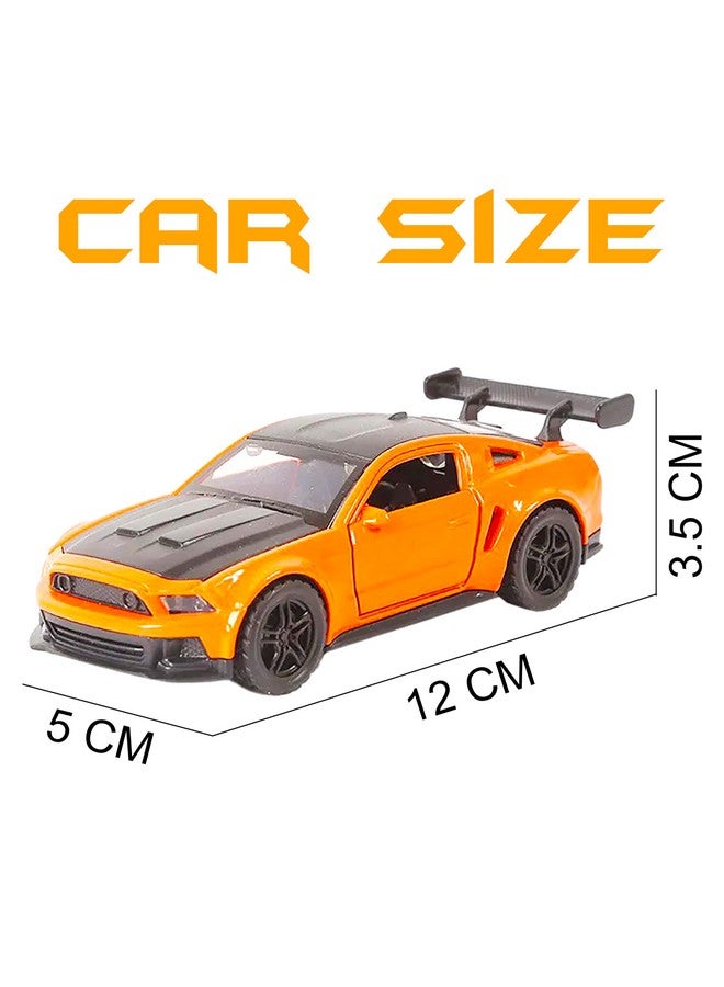 vGRASSP VGRASSP Alloy Metal Body Pull Back Action Mini Die Cast Car Toy for Kids - Rubber Tyres, Realistic Design Openable Doors and Boot Off-Road Scale Model Vehicle - Color As Per Stock (Style 3)  - Image 3