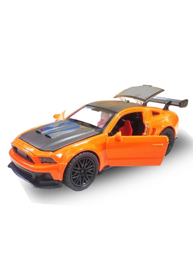 vGRASSP VGRASSP Alloy Metal Body Pull Back Action Mini Die Cast Car Toy for Kids - Rubber Tyres, Realistic Design Openable Doors and Boot Off-Road Scale Model Vehicle - Color As Per Stock (Style 3)  - Image 1