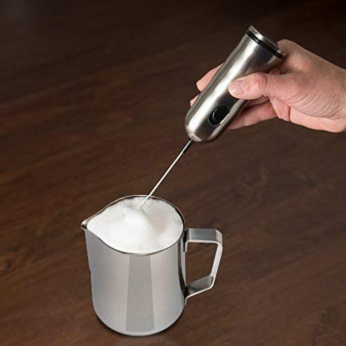 THW Stainless Steel Milk Frothing Latte Pourer Cappuccino Coffee Jug, 350 ML - Image 2