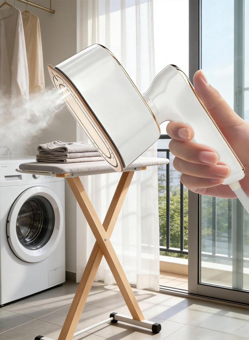 Topyich Garment Steamer -  Fast Heat-Up Iron Steamer for Clothes,High-Power Portable Iron, Small Size Travel Steamer Iron, College Dorm Home Essentials - Image 1