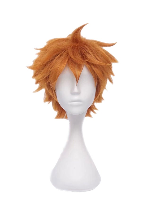 NIBEMINENT Kadiya Short Orange Anime Cosplay Wig - Image 1
