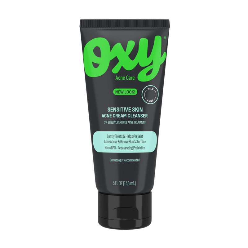 Oxy Sensitive Skin Acne Cream Cleanser - Image 1
