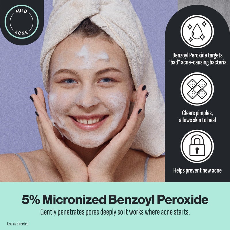 Oxy Sensitive Skin Acne Cream Cleanser - Image 2