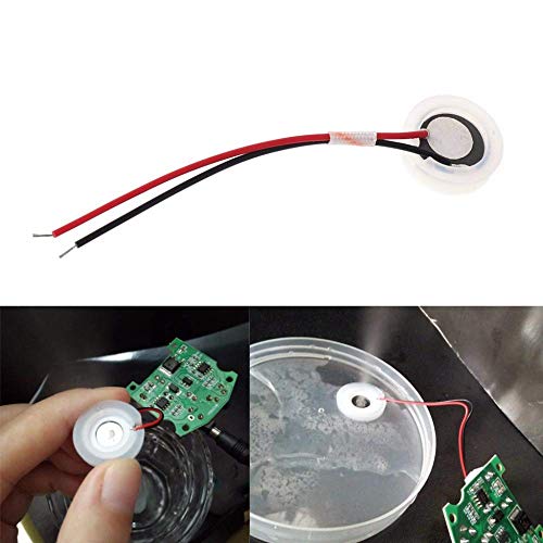 Bolsen 5PCS 20/25mm Ultrasonic Mist Maker Fogger Ceramics Discs with Wire & Sealing (20mm with Wire) - Image 4
