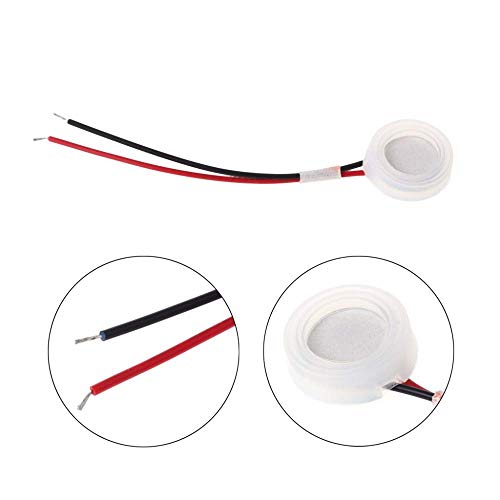 Bolsen 5PCS 20/25mm Ultrasonic Mist Maker Fogger Ceramics Discs with Wire & Sealing (20mm with Wire) - Image 3