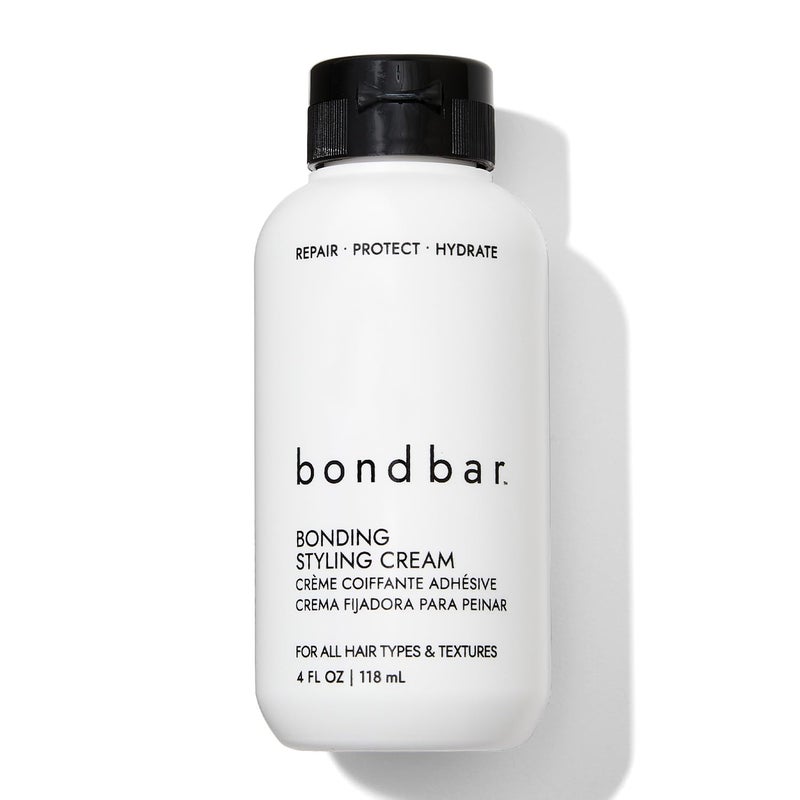 Bondbar Styling Cream for Damaged Hair Smooths Strengthens Repairs all Hair Types  Textures Vegan CrueltyFree 4 Fl Oz