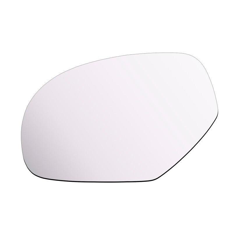 ReYee Mirror Glass fit for 20072014 Cadillac Escalade Chevy Avalanche Silverado Suburban Tahoe GMC Sierra Yukon Driver Left Side Mirror Glass LH No Backing Plate Flat Including Adhesive