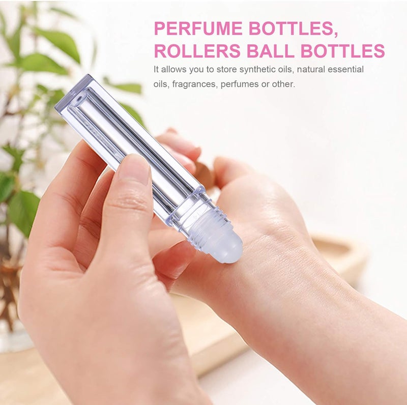 Beaupretty 10pcs Lip Gloss Tubes Empty Lip Gloss Containers Plastic Clear Mini Refillable Lip Balm Eyeliner Mascara Bottles Reusable Lipstick Wand Transparent - Image 5