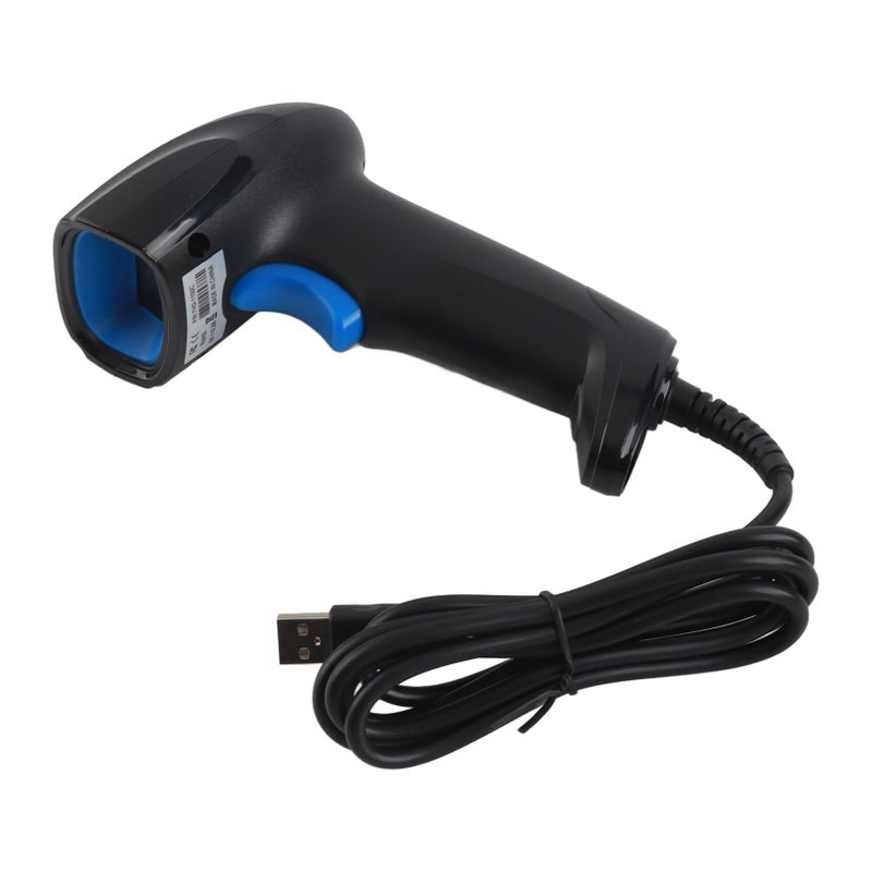 Wired Handheld CCD Barcode Scanner Fast USB Automatic Bar Code Reader Black For Mobile Payment Store Management Retail Industry - Image 5