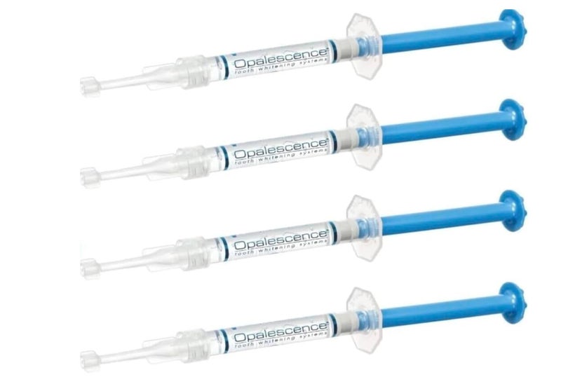 Opalescence 35% PF Teeth (4 Syringes) Whitening Refill Kit Carbamide Peroxide. Made by Ultradent. Tooth Whitening Refill Syringes Unflavored A-5197-2 - Image 1