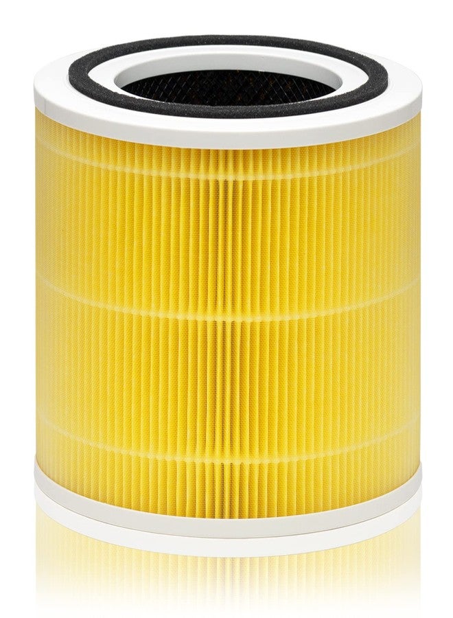 HSIAMEN Pet Care Filter Compatible with Levoit Core 300 & PuroAir 240 Air Purifier, 3-in-1 H13 True HEPA Core 300S P350 Core300-P Filters, Fit Part# Core 300-RF-PA P350-RF, Yellow 1-Pack - Image 1