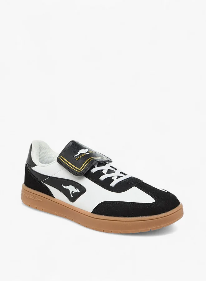 kangaROOS Women's Colourblock Sneakers with Hook and Loop Closure